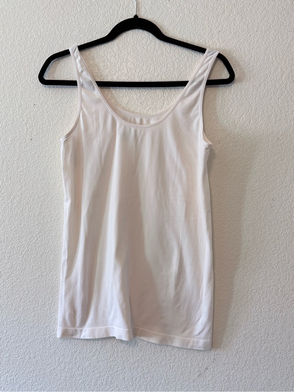 Midnight by Carole Hochman White Scoop Neck Tank 0227